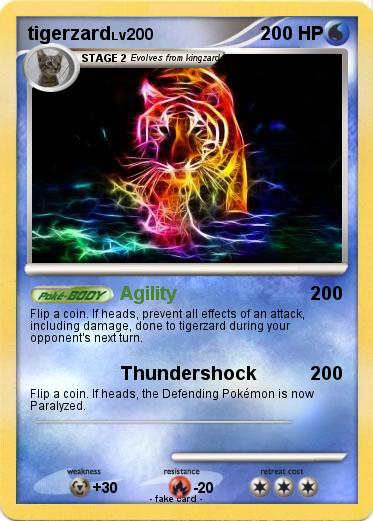 Pokemon tigerzard