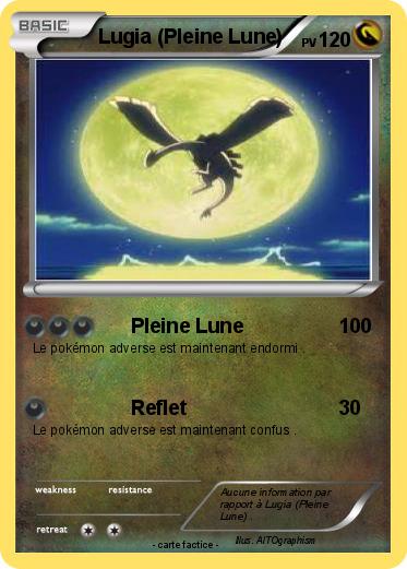 Pokemon Lugia (Pleine Lune)