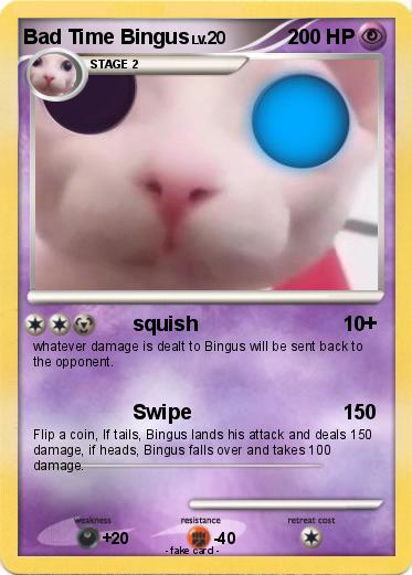 Pokemon Bad Time Bingus