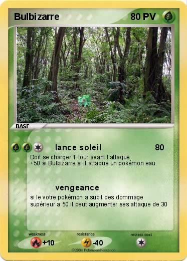 Pokemon Bulbizarre