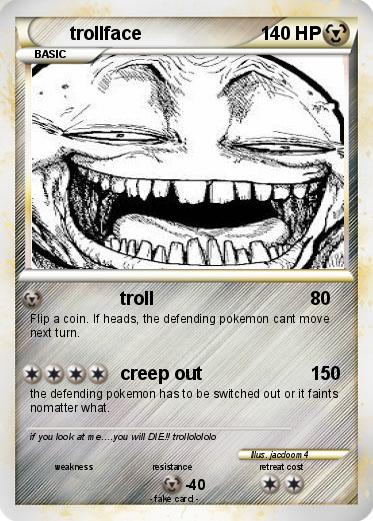 Pokemon trollface