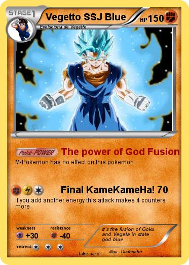Pokemon Vegetto SSJ Blue