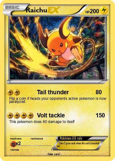 Pokemon Raichu