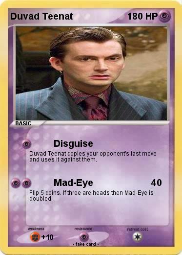 Pokemon Duvad Teenat