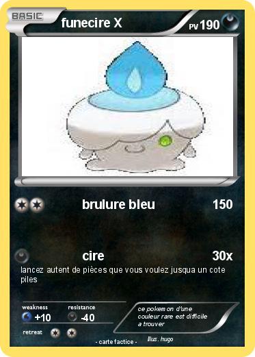 Pokemon funecire X
