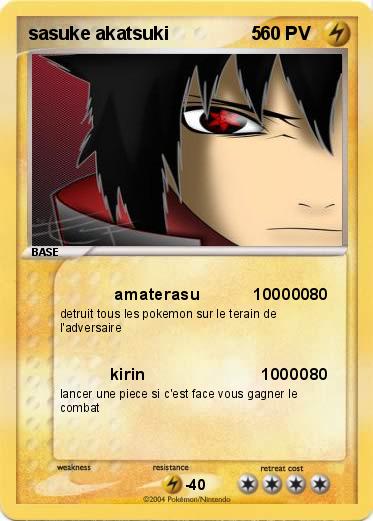 Pokemon sasuke akatsuki                5