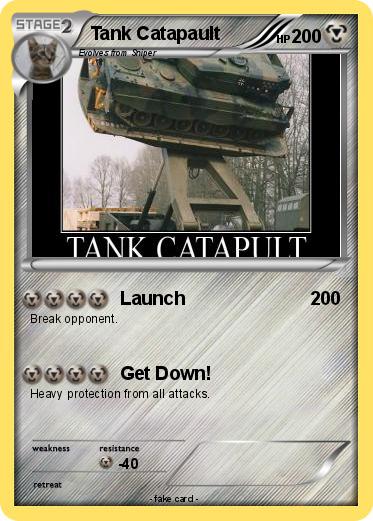 Pokemon Tank Catapault