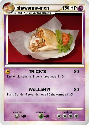 Pokemon shawarma-mon