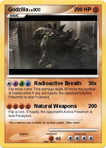 Pokemon Godzilla