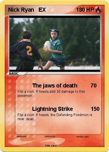 Pokemon Nick Ryan   EX