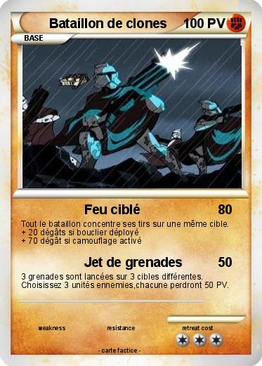 Pokemon Bataillon de clones