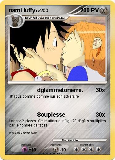 Pokemon nami luffy
