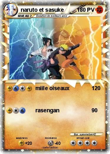 Pokemon naruto et sasuke