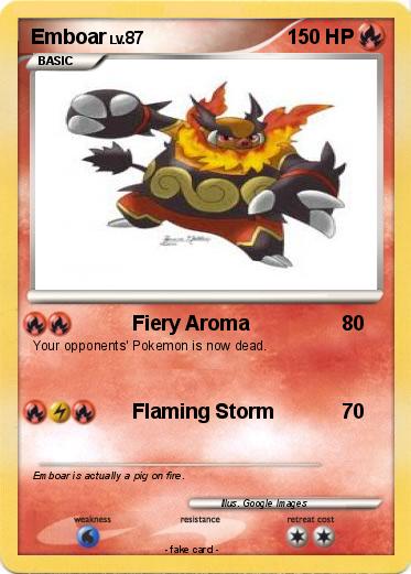 Pokemon Emboar