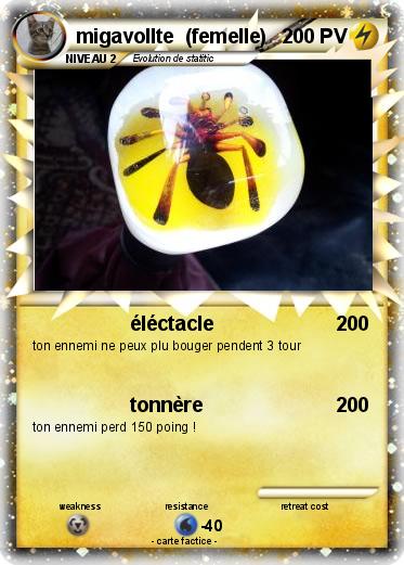 Pokemon migavollte  (femelle)