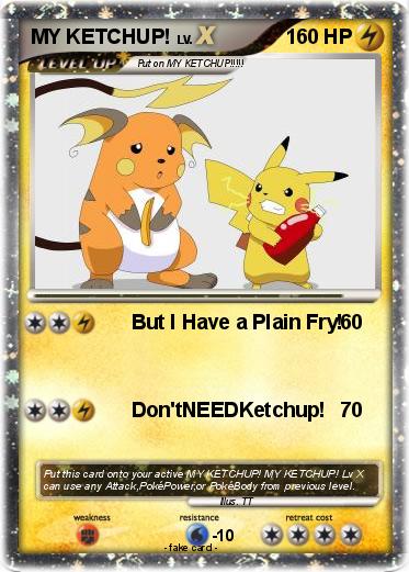 Pokemon MY KETCHUP!