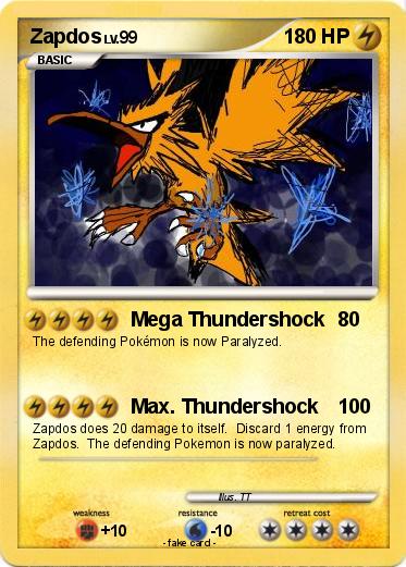 Pokemon Zapdos
