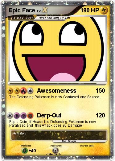 Pokemon Epic Face