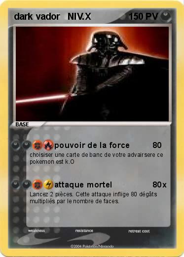 Pokemon dark vador   NIV.X