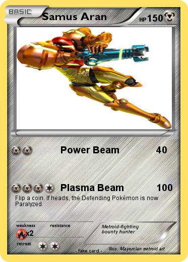 Pokemon Samus Aran