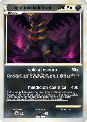 Pokemon giratina dark form      4