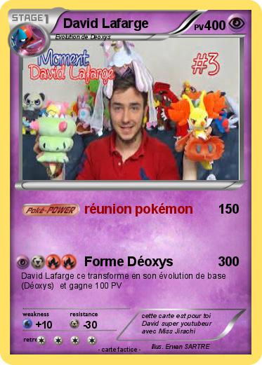 Pokemon David Lafarge