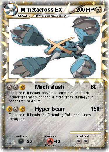 Pokemon M metacross EX