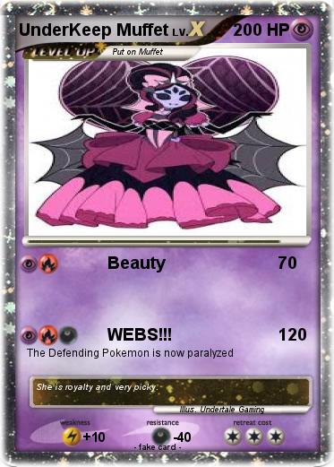 Pokemon UnderKeep Muffet