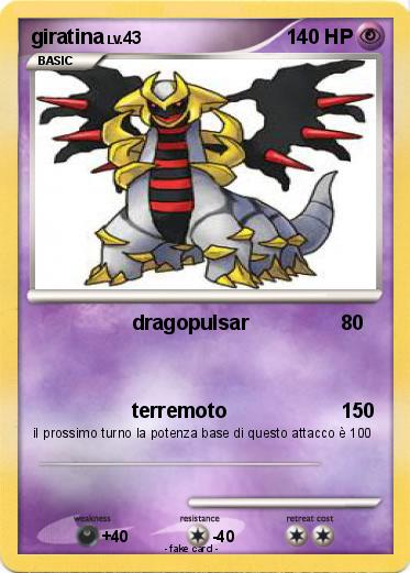 Pokemon giratina