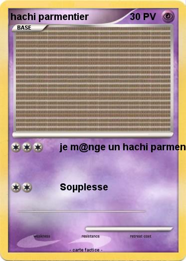 Pokemon hachi parmentier