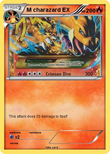 Pokemon M charazard EX