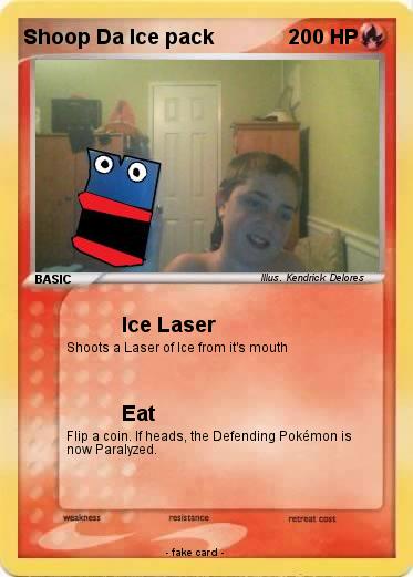 Pokemon Shoop Da Ice pack