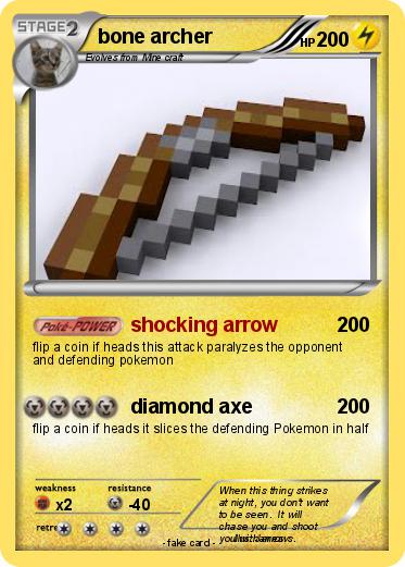 Pokemon bone archer
