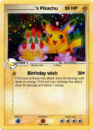 Pokemon ......................'s Pikachu