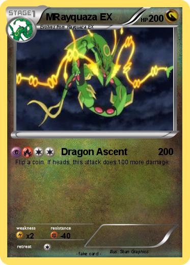 Pokemon MRayquaza EX