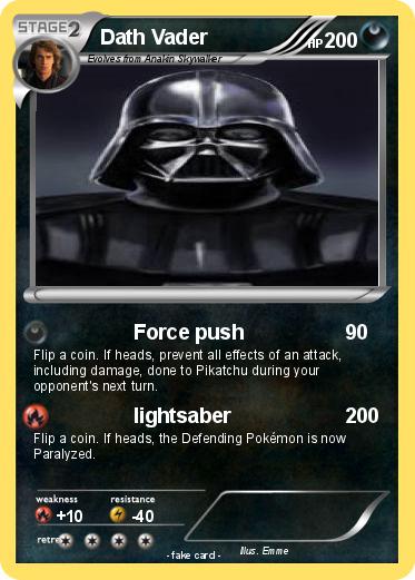Pokemon Dath Vader