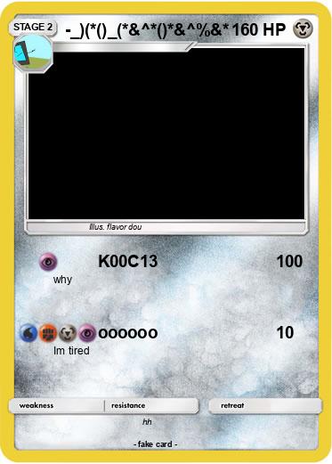 Pokemon -_)(*()_(*&^*()*&^%&*