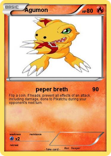 Pokemon Agumon