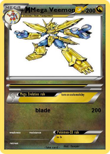 Pokemon Mega Veemon