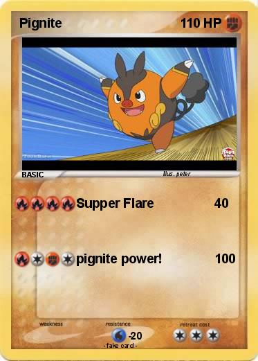 Pokemon Pignite