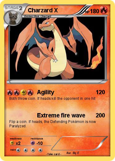 Pokemon Charzard X