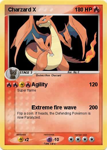 Pokemon Charzard X
