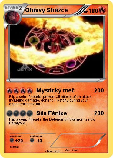 Pokemon Ohnivý Strážce