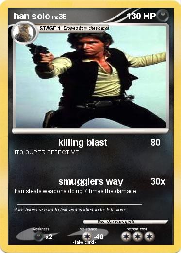 Pokemon han solo