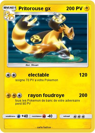 Pokemon Pritorouse gx