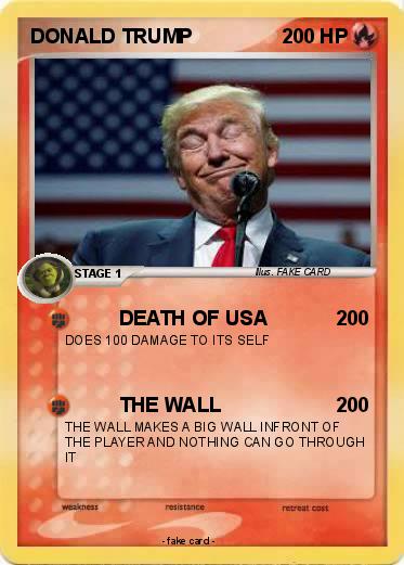 Pokemon DONALD TRUMP