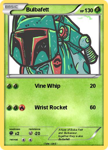 Pokemon Bulbafett
