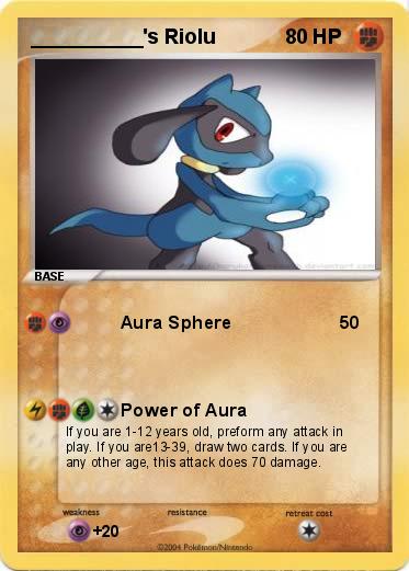 Pokemon __________'s Riolu