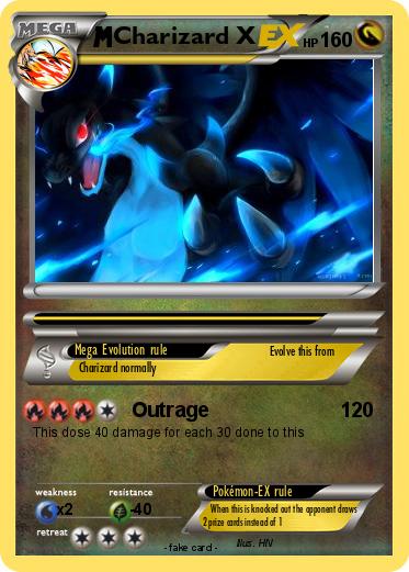 Pokemon Charizard X