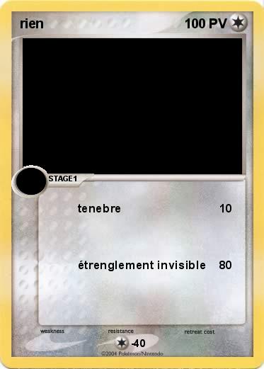 Pokemon rien